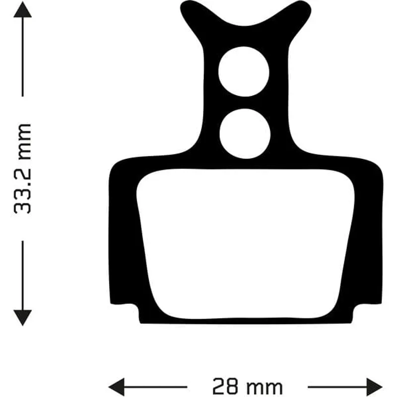 Aztec Formula Oro Mega Sintered Disc Brake Pads-1